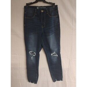 No Boundaries  Size 11  Blue Jean Stretch Distressed